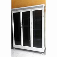 Lemari Kaca Aluminium Tempat Tv